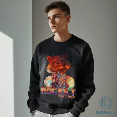 Rocket Raccoon Shirt – Guardians of the Galaxy Vol 3 Tee, Lylla Floor Teefs Shirt, Rocket and Friends MCU Comic Fan Gift