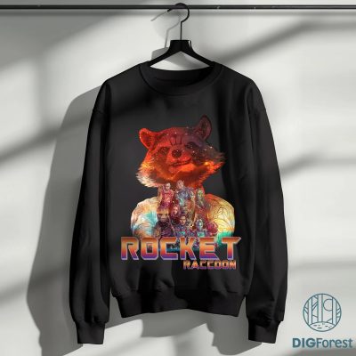 Rocket Raccoon Shirt – Guardians of the Galaxy Vol 3 Tee, Lylla Floor Teefs Shirt, Rocket and Friends MCU Comic Fan Gift