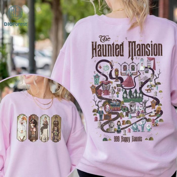 Disney Halloween Haunted Mansion PNG, Halloween Party Sublimation Designs, Mickeys Not So Scary, Disneyland Halloween Trip, Halloween Costume