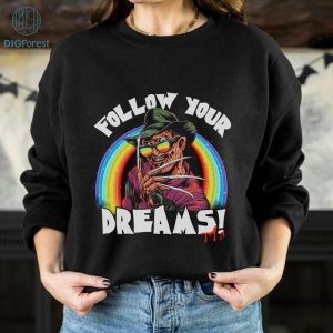Freddy Krueger Shirt, Nightmare on Elm Street Png, Freddy Krueger Halloween Shirts, Freddy Krueger Png, Horror Movie Shirt, Halloween Gifts, Horror Character Design