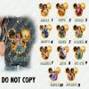 Disney Encanto Characters PNG Bundle | Encanto Family Matching | Magic Awaits You | Madrigal Family shirt | Madrigal House | Sublimation Design