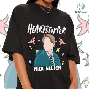 Nick Nelson Homage Shirt | LGBT Heartstopper Shirt | Heartstopper Shirt | Lgbt Pride Shirt | Bookish Shirt