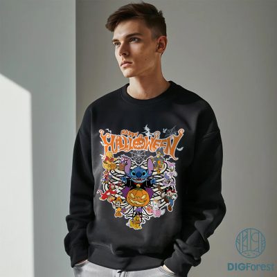 Halloween Spooky Vibes PNG, Stitch Face PNG, Mickey & Friends Pumpkin PNG, Spooky Season Sublimation Halloween Spooky Vibes PNG, Stitch Face PNG, Mickey & Friends Pumpkin PNG, Spooky Season Sublimation