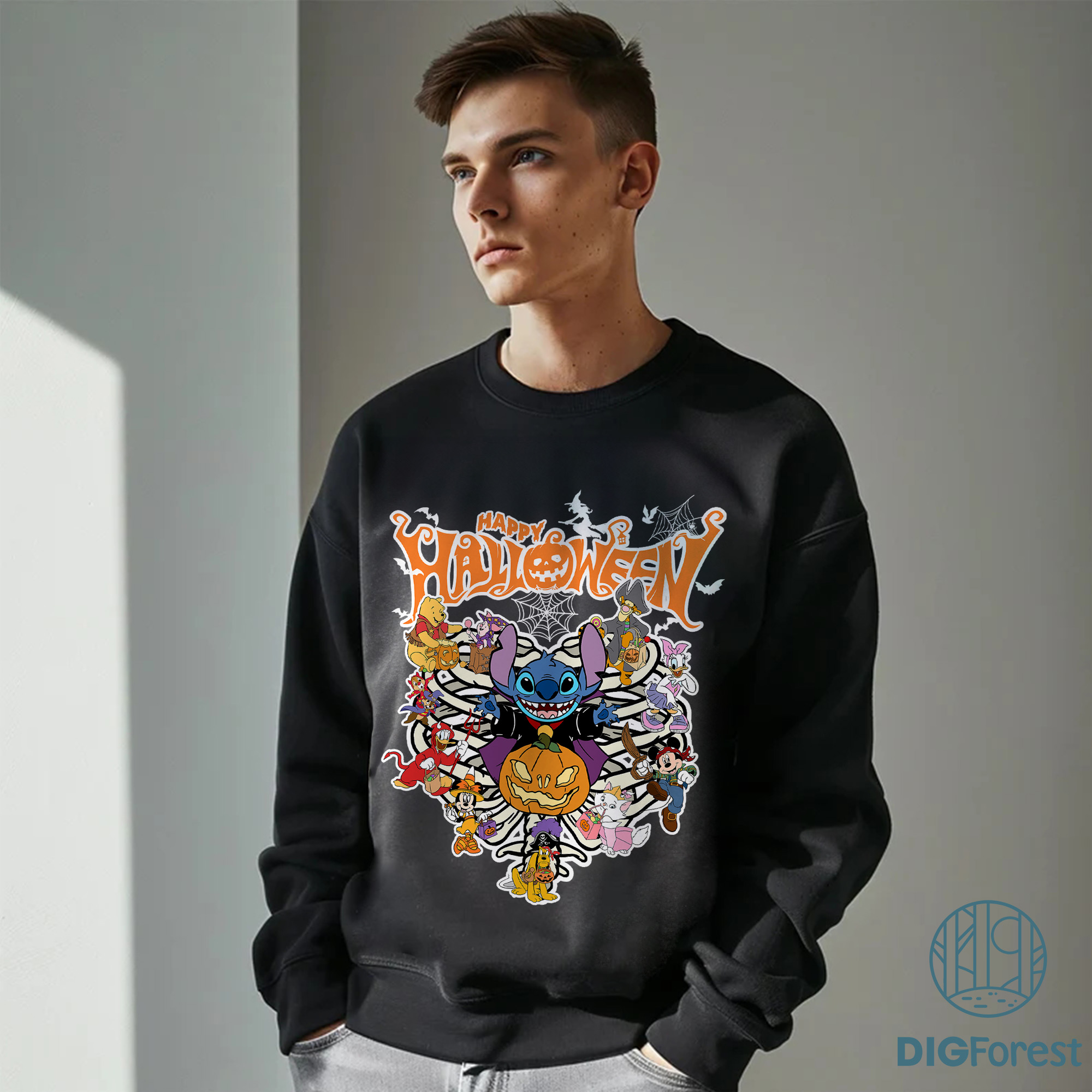 Halloween Spooky Vibes PNG, Stitch Face PNG, Mickey & Friends Pumpkin PNG, Spooky Season Sublimation Halloween Spooky Vibes PNG, Stitch Face PNG, Mickey & Friends Pumpkin PNG, Spooky Season Sublimation