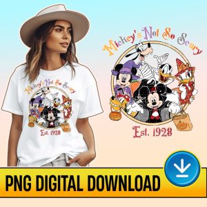 Disney Halloween EST 1928 PNG, Mickey's Not So Scary, Mickey and Friend Halloween, Halloween Matching, Halloween Party, Trick Or Treat