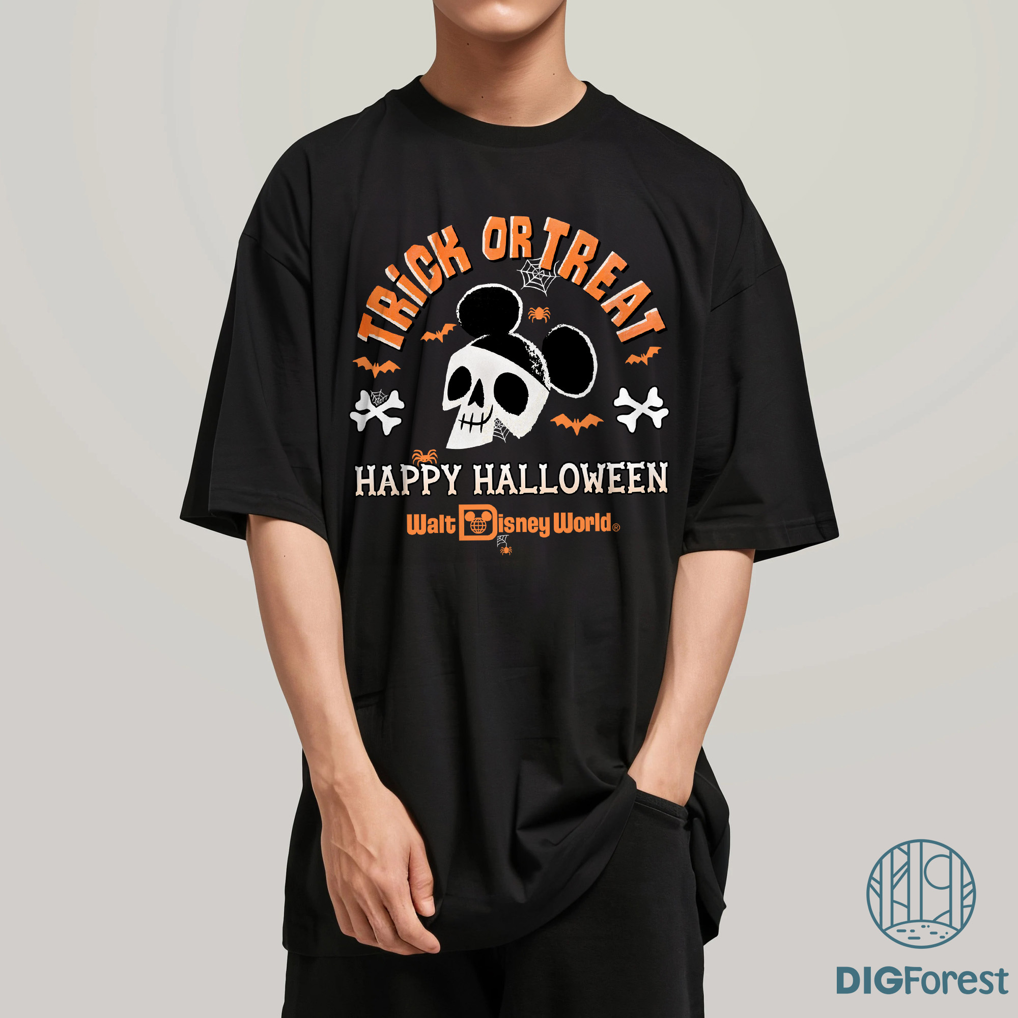 Disney Mickey Skull Halloween PNG, Mickey Skeleton Trick or Treat Clipart, Spooky Disneyland Shirt Design PNG Disney Mickey Skull Halloween PNG, Mickey Skeleton Trick or Treat Clipart, Spooky Disneyland Shirt Design PNG
