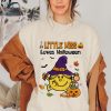 Little Miss Loves Halloween Shirt, Groovy Halloween Shirt, Vintage Halloween, Kids Halloween Shirt, Cute Halloween Gift, Little Miss Loves Halloween Png, Instant Download