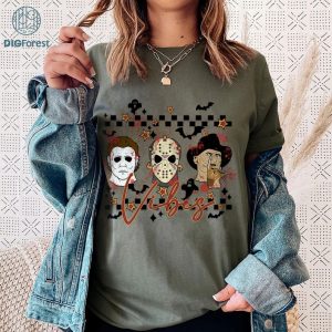 Horror Character Shirt | Gift Tee For You And Your Friends | Horror Movies Halloween Shirt | Michael Myers Svg | Halloween Png | Instant Download