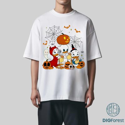 Disney Retro Huey Dewey Louie Halloween PNG – Donald Duck Trick or Treat, Not So Scary Halloween Party PNG Disney Retro Huey Dewey Louie Halloween PNG – Donald Duck Trick or Treat, Not So Scary Halloween Party PNG