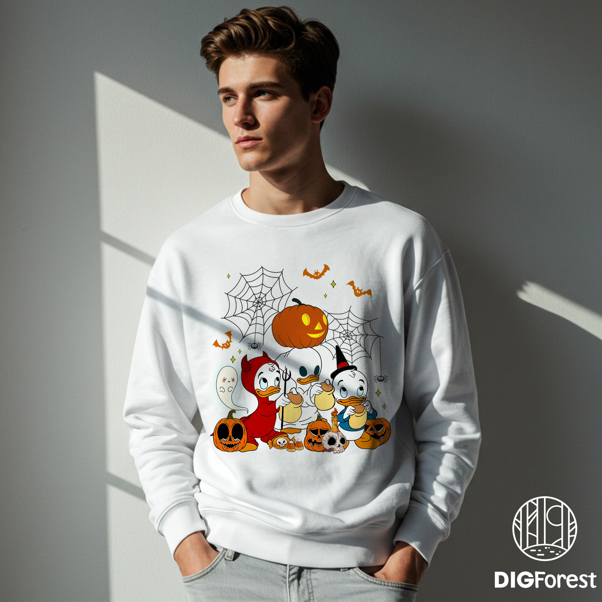 Disney Retro Huey Dewey Louie Halloween PNG – Donald Duck Trick or Treat, Not So Scary Halloween Party PNG Disney Retro Huey Dewey Louie Halloween PNG – Donald Duck Trick or Treat, Not So Scary Halloween Party PNG