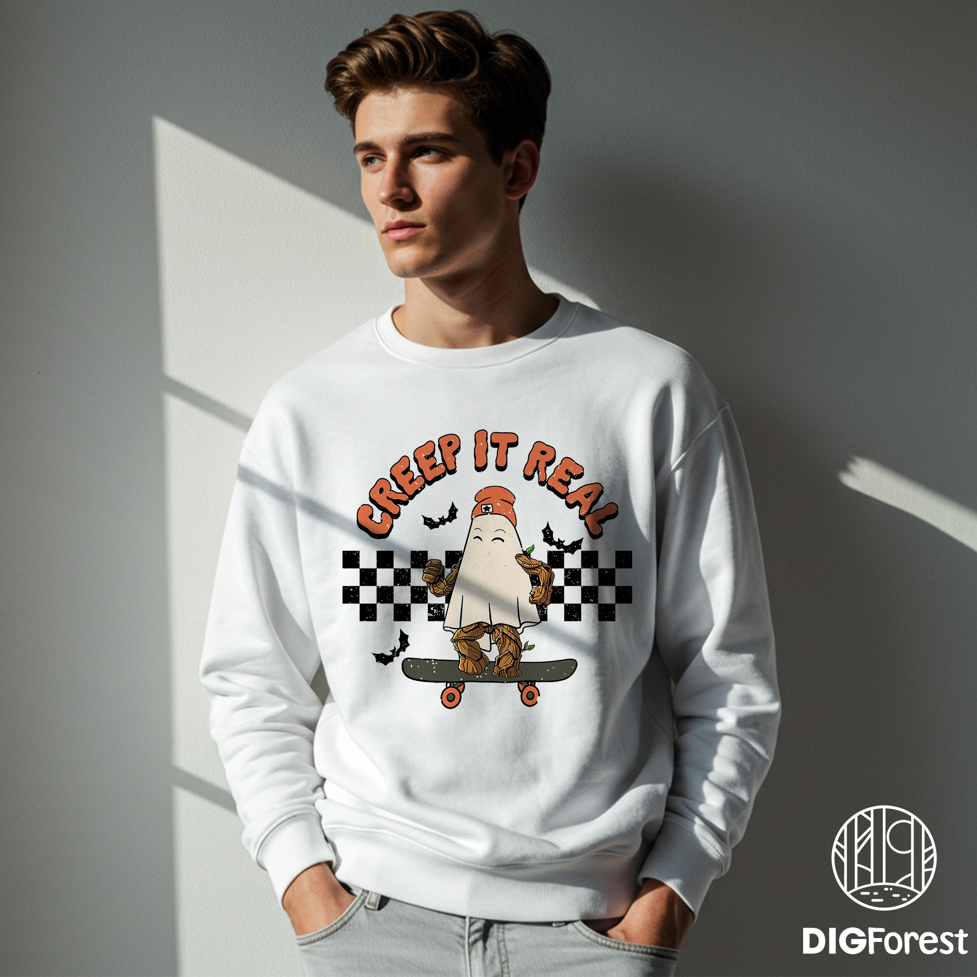 Groot Creep It Real Shirt - Ghost Creep It Real Tee, Fall Spooky Shirt, Gender Neutral Outfit, Funny Ghost Halloween Apparel Groot Creep It Real Shirt - Ghost Creep It Real Tee, Fall Spooky Shirt, Gender Neutral Outfit, Funny Ghost Halloween Apparel