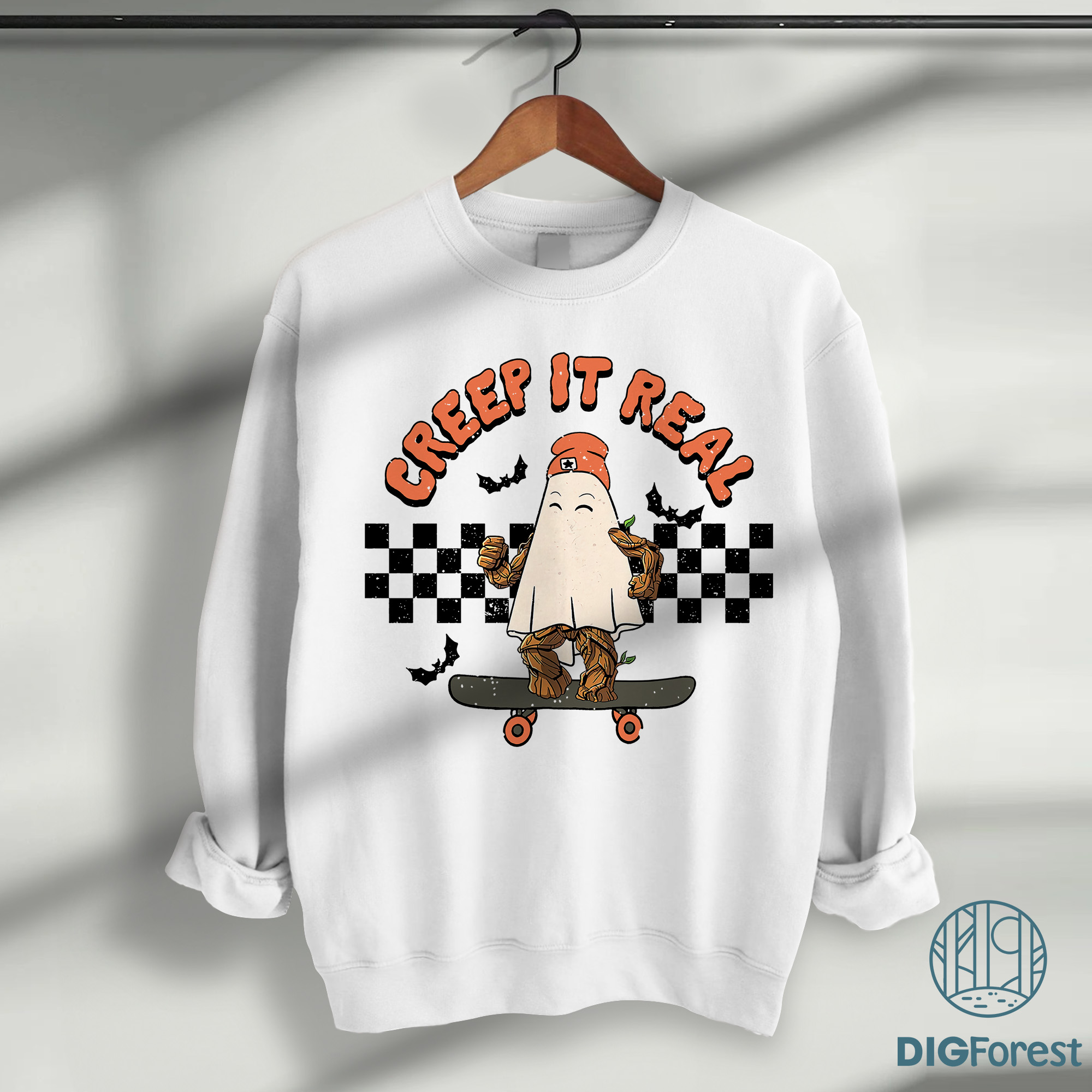 Groot Creep It Real Shirt - Ghost Creep It Real Tee, Fall Spooky Shirt, Gender Neutral Outfit, Funny Ghost Halloween Apparel Groot Creep It Real Shirt - Ghost Creep It Real Tee, Fall Spooky Shirt, Gender Neutral Outfit, Funny Ghost Halloween Apparel