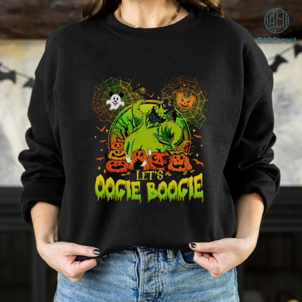 Nightmare Before Christmas Halloween Shirt, Oogie Boogie, Lock Shock and Barrel Halloween, Halloween Gifts, Disneyworld Halloween Shirt, Nightmare Before Christmas Halloween Png