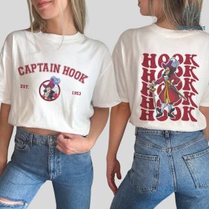 Disney Captain Hook Shirt, Captain Hook Png, Villain Captain Hook Shirt, Peter Pan Shirt, Peterpan Tinker Bell, Villains Matching Group Shirt, Family Trip Shirt