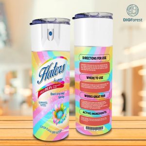 Bitch Spray Rainbow Tumbler Wrap PNG | Bitch Be gone | Elimantes Haters | Crisp Fuck off scent | Bitch spray tumbler png | Download