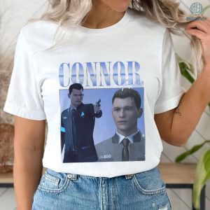 Vintage Connor Rk800 Shirt | Detroit Become Human Connor Shirt | Connor Rk800 Homage Shirt | Detroit Become Human Game Shirt | Gaming Shirt