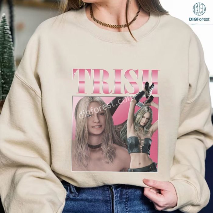 Trish Devil May Cry Shirt | Vintage Devil May Cry Trish T-Shirt | Devil May Cry Homage Shirt | Vergil | Dante | Video Game Shirt | Gamer Tee