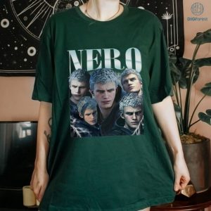 Devil May Cry Nero Shirt | Devil May Cry Nero Vintage T-Shirt | Nero Homage Bootleg Shirt | Vergil | Dante | Video Game Shirt | Gamer Shirt