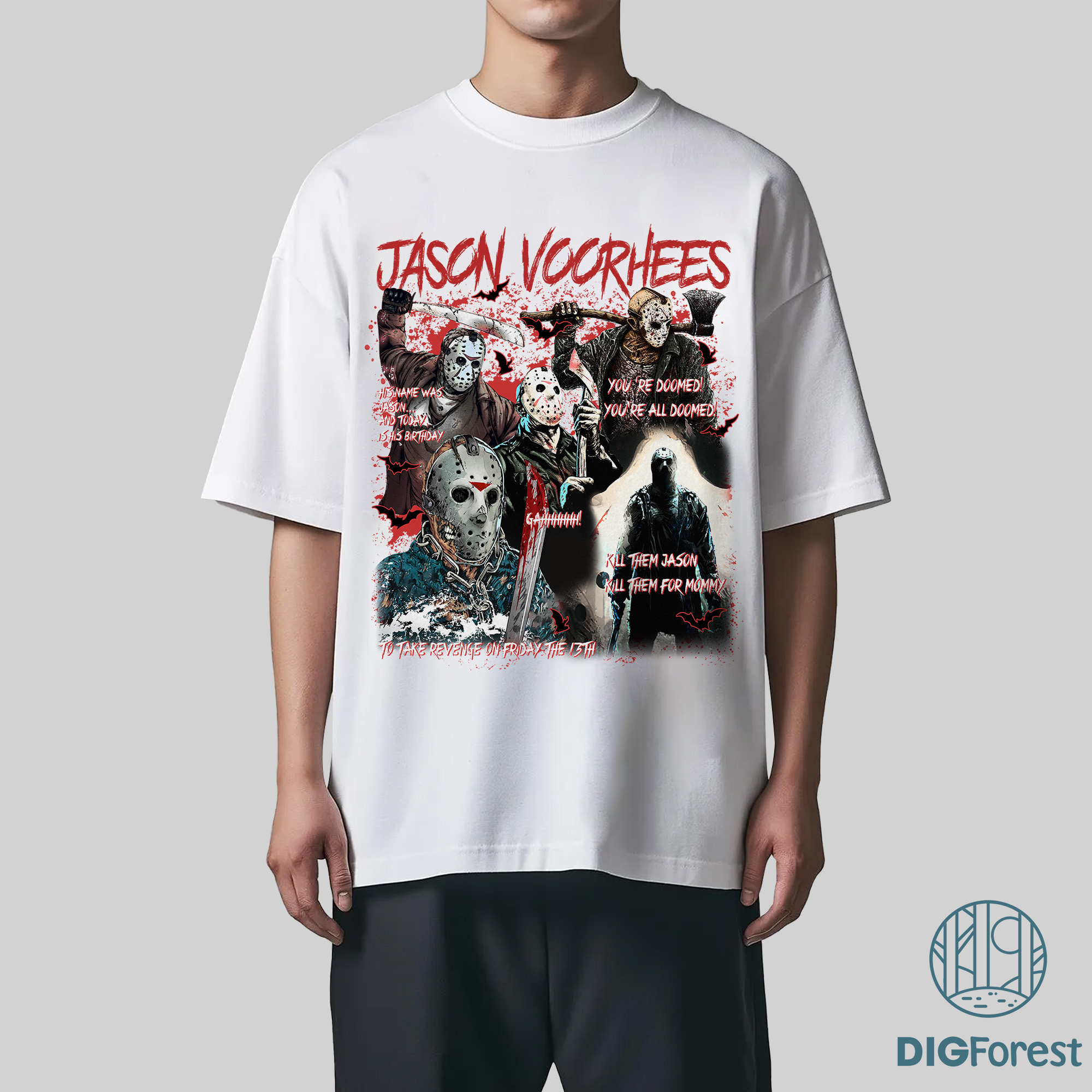 Jason Voorhees PNG, Friday the 13th Halloween Design, Horror Movie Sublimation Digital Files Jason Voorhees PNG, Friday the 13th Halloween Design, Horror Movie Sublimation Digital Files