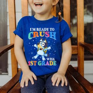 First Day Of School Shirt | First Day Of School Png | Bluey And Bingo School | Kindergarten Png | Bluey Digital Download | Bluey Family File Print | Back To School