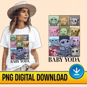 Baby Yoda Eras PNG, Baby Yoda Shirt, Mandalorian Baby Yoda Shirt, Grogu Shirt, Galaxys Edge Shirt, Dadalorian, Baby Yoda Digital Download
