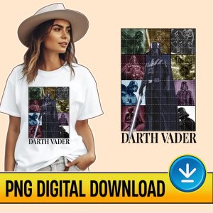 Darth Vader Eras Style Png | Vintage Darth Vader Png | Anakin Skywalker Shirt | Instant Download | Darth Vader Vintage Png | Starwars Png