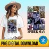 Spider Man Peter Parker PNG | Spider Man Eras PNG | Avengers Spider Man Shirt | Spider-Man Across The Spider-Verse PNG | Digital Download