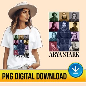 Arya Stark PNG, Game Of Thrones Sublimation Designs, GOT House Lannister Instant Download, Birthday Gifts for Her