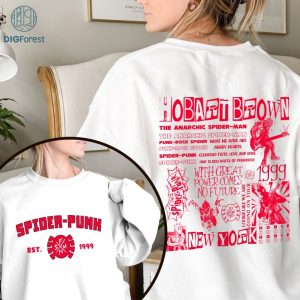 Spider-Punk Spider Man Across The Spider Verse Shirt, Spider Punk Costume Shirt, Spider Man Birthday Tee, Superhero Shirt, Halloween Costume