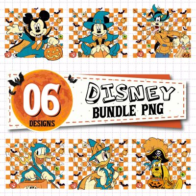 Disney Mickey and Friends Halloween PNG – Mickey Halloween PNG, WDW Trip PNG, Disneyland Halloween PNG, Not So Scary PNG