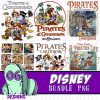 Disney Mickey Pirates 6 Design Bundle PNG – Mickey And Friends, Magic Kingdom, Animal Kingdom, Epcot Digital Download