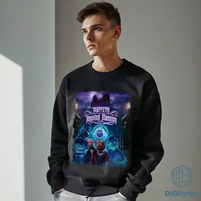 The Muppets Haunted Mansion PNG, Dr. Teeth & Electric Mayhem Sublimation, Muppets Show Halloween Design