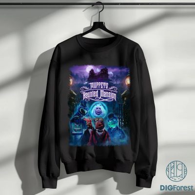 The Muppets Haunted Mansion PNG, Dr. Teeth & Electric Mayhem Sublimation, Muppets Show Halloween Design
