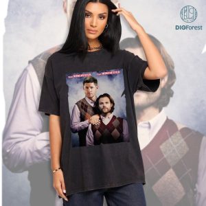 Funny Sam & Dean Winchester Shirt, Winchester Brothers Vintage T-Shirt, Winchester Brothers Supernatural Movie Gift For Fan, Funny Sam & Dean Winchester Png