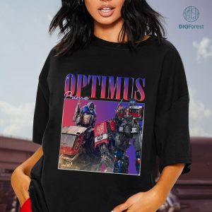 Optimus Prime Vintage Graphic Png, Optimus Prime Vintage Graphic Shirt, Transformers Movie Homage TV Shirt, Optimus Prime Bootleg Rap Shirt, Graphic Tees For Women Trendy