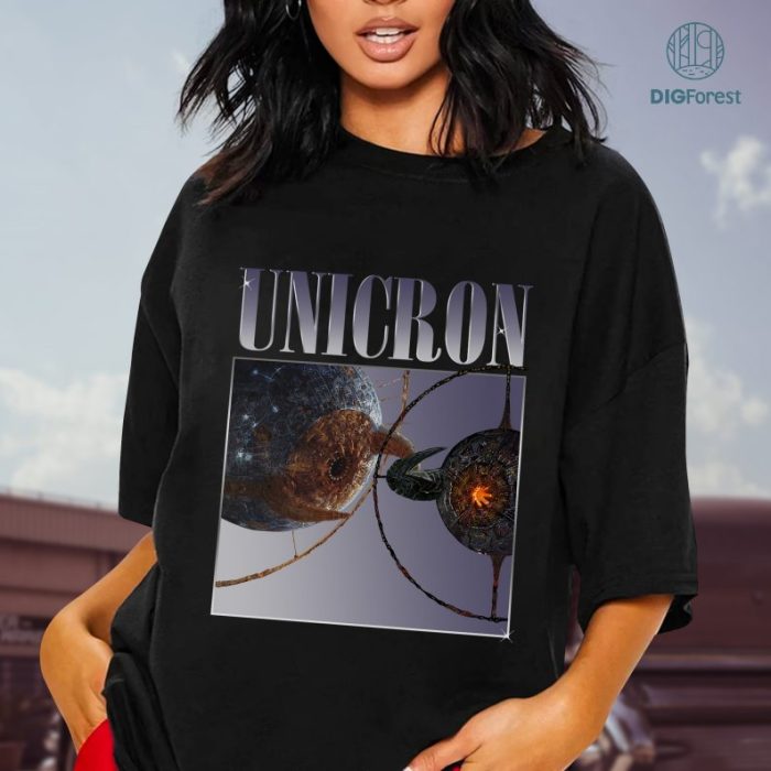 Unicron Transformers Vintage Graphic Shirt, Unicron Transformers Vintage Graphic PNG File, Transformers Homage TV Shirt, Transformers Bootleg Rap, Sublimation Design, Instant Download