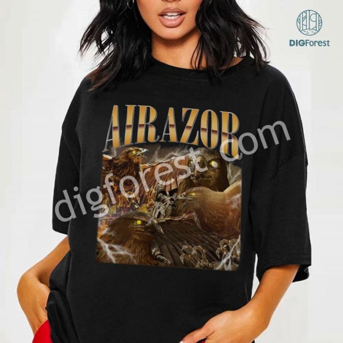 Airazor Transformers Vintage Graphic Shirt, Transformers Homage TV Shirt, Airazor Bootleg Rap Shirt, Graphic Tees For Women Trendy, Airazor Transformers Vintage Graphic Png