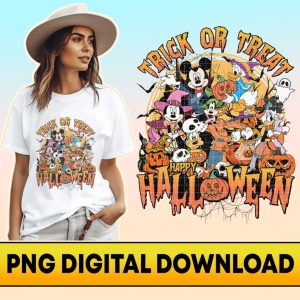 Disney Mickey And Friends Halloween PNG File, Mickey Skeleton Halloween Shirt, Spooky Season Halloween PNG, Mickey Not So Scary, Sublimation Design