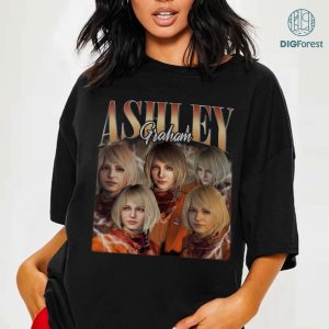 Ashley Residence Evil Shirt | Ashley Residence Evil Png | Ashley Graham 90s Homage Shirt | Resident Evil 4 Remake 2023 | Ashley Graham