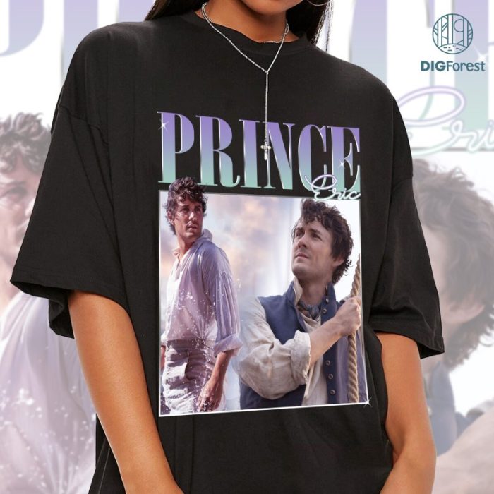 Jonah Hauer-King Shirt Homage Shirt, Jonah Hauer-King Png, Prince Eric Jonah Hauer-King Vintage 90s Bootleg Shirt, Prince Eric Shirt, Retro Hauer-King Shirt