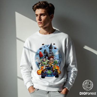 Disney Retro Toy Story Halloween PNG – You've Got a Friend in Me, Woody & Buzz, To Infinity and Beyond PNG