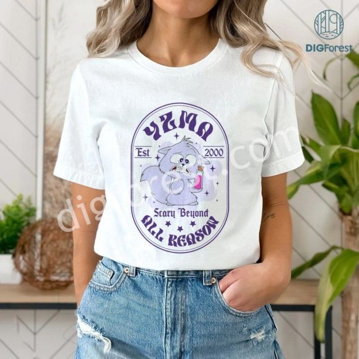 Disney Yzma Cat With Potion Shirt | Disney Yzma Cat With Potion PNG | Retro Villain Emperor’s New Groove Kuzco Png | Magic Kingdom | Family Birthday Gift | Instant Download