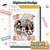 Disney Mickey Spooky Season Halloween PNG – Mickey Boo, Not So Scary, Trick or Treat Sublimation Design PNG