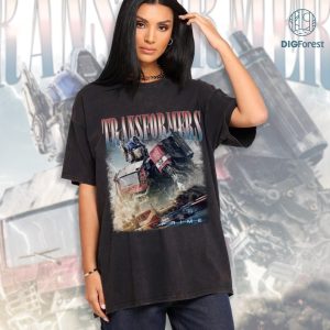 Optimus Prime Transformers Shirt | Retro Transformers Shirt | Autobot Tee | Optimus Prime Transformers Png | Birthday Squad Trans4Mer Shirt | Bumblebee Shirt