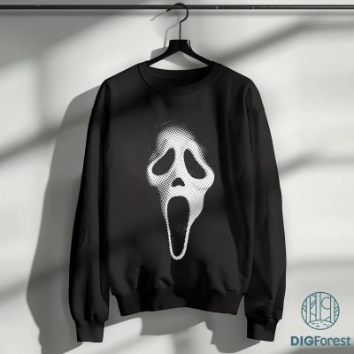 Vintage Halloween PNG – Ghostface, Scary Movie Characters, Horror Friends, Spooky Season Halloween PNG Design