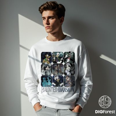 The Haunted Mansion PNG, Mickey Haunted Mansion Print, Not-So-Scary Halloween, Tower of Terror Design The Haunted Mansion PNG, Mickey Haunted Mansion Print, Not-So-Scary Halloween, Tower of Terror Design