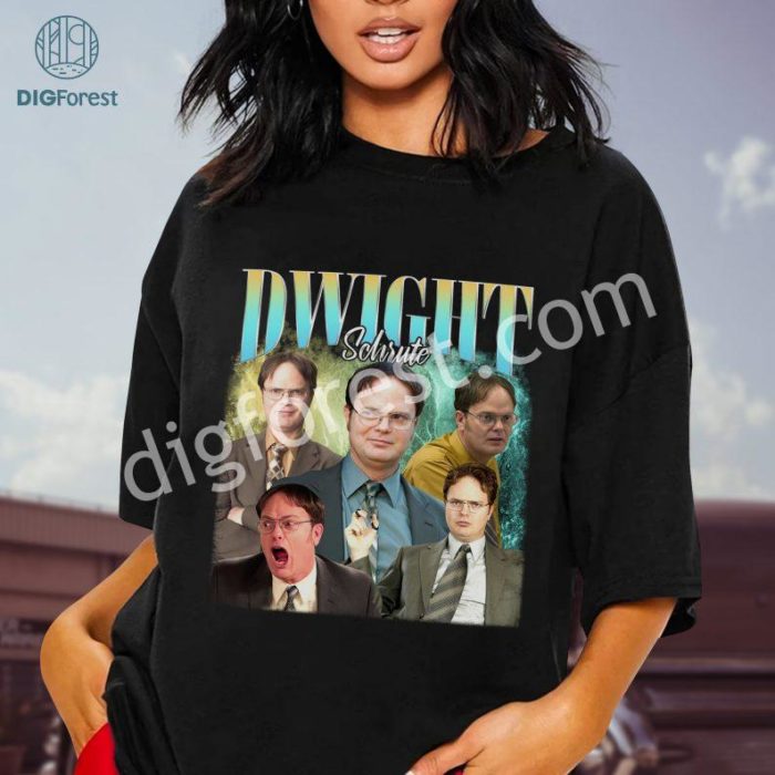 Vintage Dwight Schrute Shirt | Vintage Dwight Schrute Png | Dwight Schrute Shirt | Dwight Schrute Homage Shirt | Dwight Schrute Bootleg Shirt | The Office Shirt | Instant Download