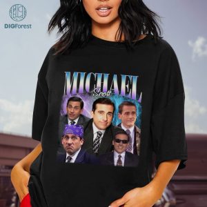 Michael Scott Shirt | Michael Scott Png File | Vintage Dwight Schrute Shirt | Dwight Schrute Homage Shirt | Dwight Schrute Bootleg Shirt | The Office Shirt | Instant Download