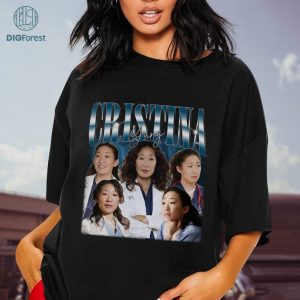 Cristina Yang Shirt | Vintage Cristina Yang Shirt | Cristina Yang Png File | Cristina Yang Homage Shirt | Cristina Yang Bootleg Shirt | Grey's Anatomy Shirt | Instant Download