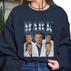 Mark Sloan Shirt | Vintage Mark Sloan Shirt | Mark Sloan Png File | Mark Sloan Homage Shirt | Mark Sloan Bootleg Shirt | Grey's Anatomy Shirt | Instant Download